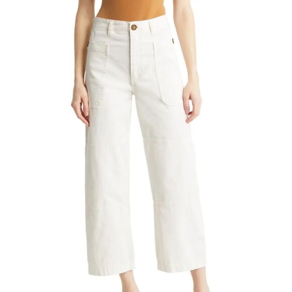 FRAME Oversized Pocket Utility Pant - Picture 1 of 13